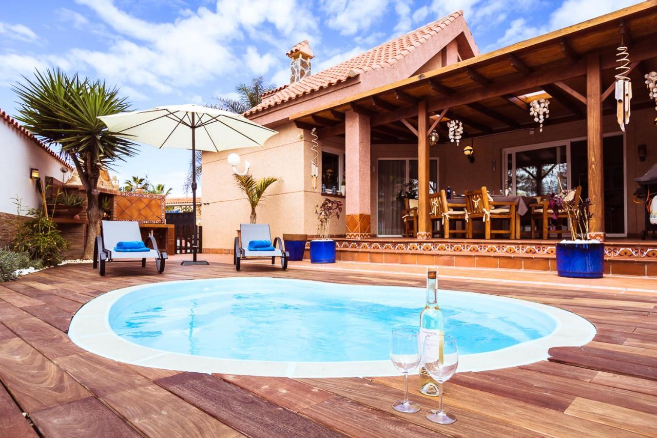 Villa Hibiscus Centrum Corralejo Beach Private Pool Family Exteriér fotografie