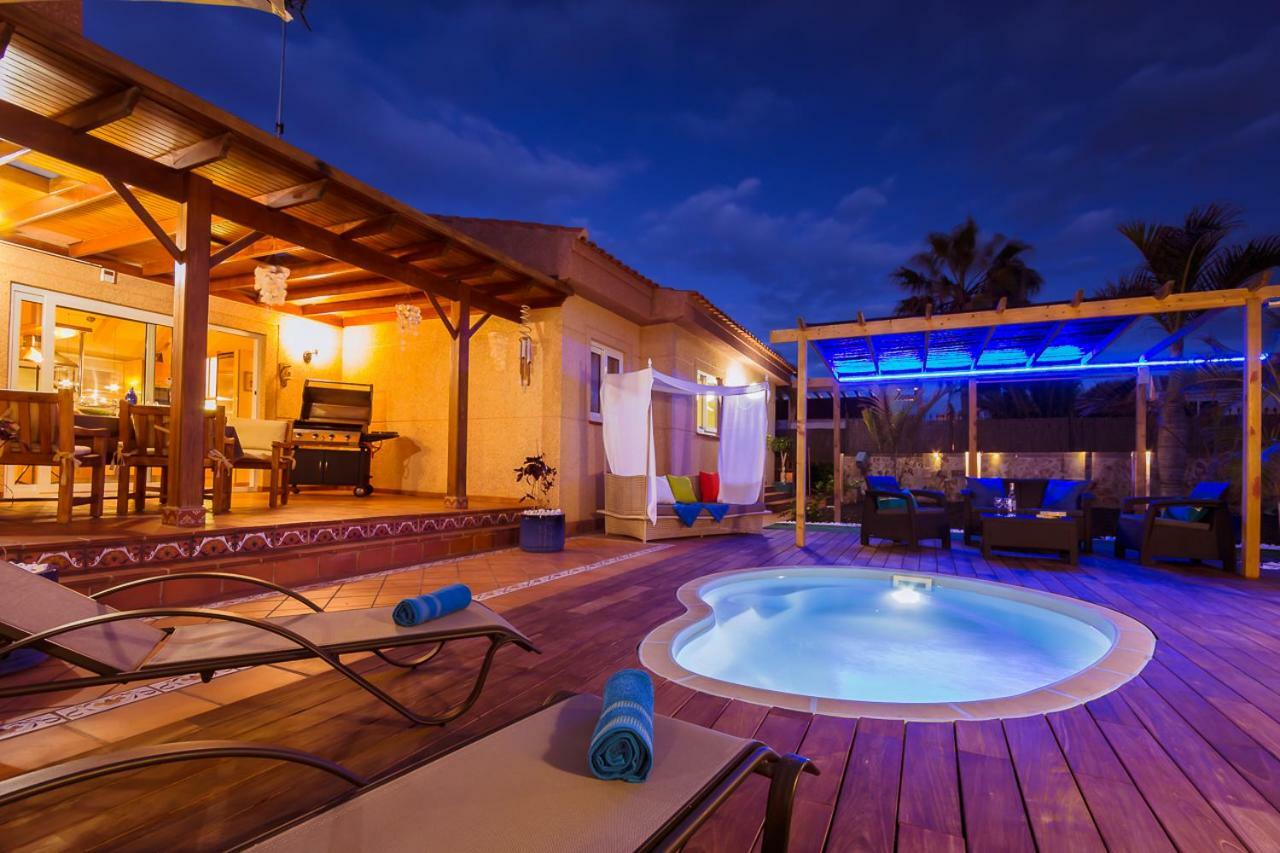 Villa Hibiscus Centrum Corralejo Beach Private Pool Family Exteriér fotografie